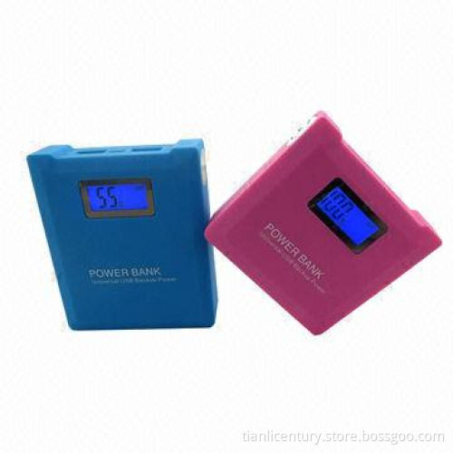 Portable power bank with LCD screen with capacity 5,600/7,800/12,000mAh